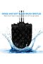 Toilet Brush and Holder Set – Stainless Steel Floor-Standing Brush with TPE Bristles (Bla - 2