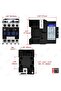 RACO AC Contactor CJX2-1810, 220V Coil, 3P Normally Open, 18A 380V - 2