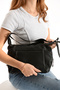 Lisbon/Soft Leather Ultra Volume Crossbody Women's Bag - 3