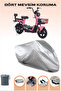 Grey Electric Motorcycle Arora Zr-3 Compatible Motor Tarpaulin, Full Protection