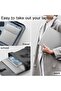 Slim Laptop Sleeve for MacBook Air 13-Inch / MacBook Pro 13-Inch, PU Leather (Grey) - 6