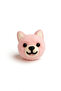 Handmade Felt Figure Brooch Buckle Crown Ornament – Cute Felt Accessory 36