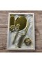 Luxury Mirror Comb Set Shiny Gold (Buket) - 2