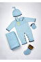 Newborn 5-Piece Knitwear Jumpsuit Set
