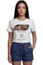''And Then They Fell in Love'' Artistic Printed 100% Cotton Relaxed Fit Premium Women's T-Shirt