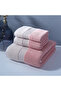 High-absorbency pink towels - 2