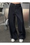 Baggy Relaxed Pocketed Loose Fit Jeans - 6