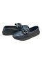 New Model Flat Black Chain Bow Perforated Sports Ballerina Shoes - 5