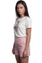 ''Pink Jumpsuit Bear'' Stylish Teddy Bear Printed 100% Cotton Relaxed Fit Premium Women's T-Shirt - 2
