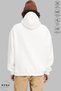 Unisex Hoodie Long Sleeve Santa Claus Printed Hooded Fleece-Lined Oversized Cotton Sweatshirt - 5