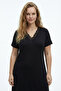 Lace Detailed Bamboo Flared Skirt Dress - 4