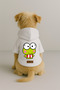 Printed Dog and Cat Outfit & Dress with Fleece Inside - White Color K Hooded Hoodie B2Eea - 2