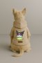 Printed Dog and Cat Clothing & Dress with Fleece Inside - Beige Color K Hooded Hoodie Bc10D - 2