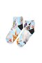 Digital Printed Painting Socks - 5