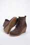 Women's Wedge Sole Zippered Casual Boots Matei - 6