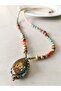 Custom Designed Ohm Symbol Ethnic Women's Necklace - 2