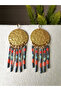 Boho color frenzy rice earrings - 2