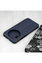 Honor Magic 8 Lite Leather View Flip Case, Blue - 2