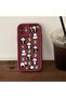 Oppo A5 5g Compatible Shockproof Simple Claret Red Silicone Phone Case Panda Pattern - 5