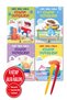 Alfa Kalem+ Saniye Bencik Kangal 4 Kitap (I Can Do It Myself Room Dressing Shower Sleeping) New Child