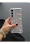 Samsung S24 Plus / S25 Plus Compatible Pearl Heart Bow 3D, Transparent, Shockproof Phone Case - 3
