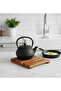 Natural Wood Trivet Light Walnut Heat Resistant Kitchen Countertop Protector and Coaster & Decorative Serving Tray - 2