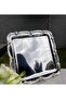 Single Cast Brass Silver Color Tea Coffee Presentation Tray (6 Pieces) - 4