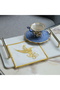 Bee Hummingbird Set of 6 Cocktail Napkins - 4