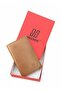 Genuine Leather Long Bifold Wallet for Men – Slim Design with 10 Card Slots