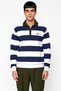 Men's Polo Neck Standard Sleeve Striped Sweatshirt Functional Durable Quality Comfortable Stylish - 5