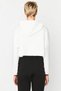 Women's Hooded Zippered Low Sleeve Knitted Sweatshirt Functional Durable Quality Aesthetic - 6