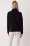 Women's Mock Neck Standard Sleeve Regular Fit Zippered Knitted Sweatshirt Functional Durable Stylish - 6
