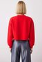 Women's Crew Neck Low Arm Long Sleeve Knitted Sweatshirt Functional Durable Quality Stylish - 6