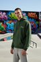 Men's Hooded Low Sleeve Sweatshirt Slogan Embroidered Functional Durable Quality Aesthetic - 3
