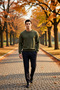 Men's Crew Neck Standard Sleeve Regular Fit Sweatshirt Functional Durable Quality Stylish - 4