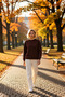 Women's Crew Neck Raglan Sleeve Plain Knitted Sweatshirt Functional Durable Quality Comfortable - 4