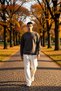 Men's Crew Neck Low Sleeve Oversized Mold Sweatshirt Functional Durable Quality Stylish - 4