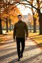 Men's Mock Neck Zippered Standard Sleeve Regular Fit Sweatshirt Functional Durable Comfortable - 4