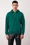 Men's Hooded Zippered Low Arm Long Sleeve Mold Sweatshirt Functional Durable Sports - 5