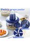 Waves Digital Electric Grape Peeling Machine Automatic Small Fruit Peeler (Blue) - 4