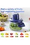 Waves Digital Electric Grape Peeling Machine Automatic Small Fruit Peeler (Blue) - 3