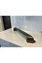 Fold Metal Handle 128mm Matte Bronze Cabinet Door Tv Unit Modern Drawer Furniture Nightstand Console - 7