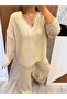 V-Neck Knitwear Set - 3