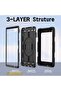 Case for Samsung Galaxy Tab A9+ Plus 11 Inch 2024 with 360° Swivel Handle Strap, Black - 7