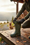 Eva Men's Waterproof Tall Rain Boots – Removable Sock Liner – Camouflage Detail - 2