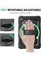 Case for Samsung Galaxy Tab A9+ 11" (2023) Shockproof with Rotating Stand & Strap, Black - 3