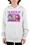 Huntrix Ense Printed Children's Hooded Sweatshirt, Unisex Kpop Demon Hunters Themed Hoodie - 3