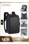 Unisex Waterproof Nylon Backpack Casual Large Capacity Laptop Multifunction School Bag with USB Port