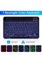 Backlit Keyboard Case for Samsung Galaxy Tab S6 Lite 10.4 Inch (2024/2022/2020), Black - 4