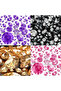 4000Pcs Mix Size Clear 4000 Pieces Acrylic Faux Diamond Decorations Table Scatter Faux Crystals Bead - 6